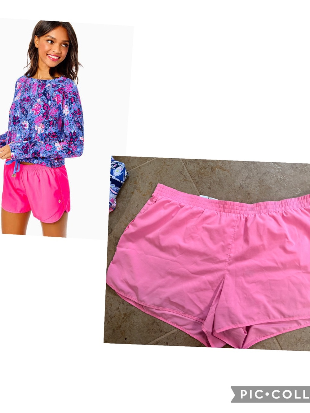Lilly Pulitzer Pink Athletic Shorts